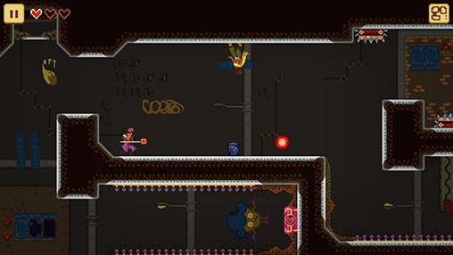 Gameplay of the Dandara for Android phone or tablet.