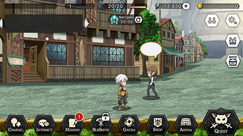 Danmachi: Memoria Freese. Is it wrong to try to pick up girls in a dungeon? Familia myth - Android game screenshots.