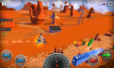 Gameplay of the Daredevil Rider for Android phone or tablet.