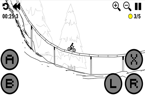 Gameplay of the Daredevil stunt rider for Android phone or tablet.