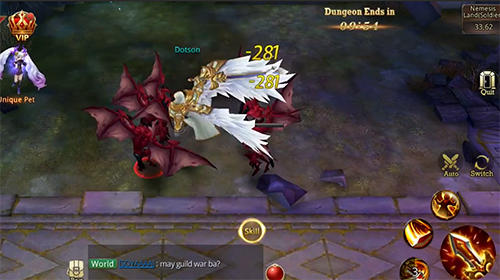 Dark domain - Android game screenshots.
