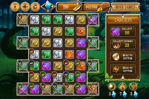 Gameplay of the Dark ages saga for Android phone or tablet.