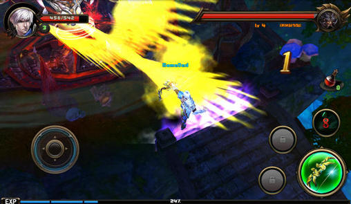Gameplay of the Dark Ares for Android phone or tablet.