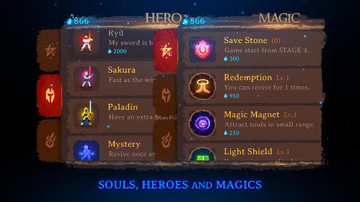 Gameplay of the Dark slash 2: Hero for Android phone or tablet.