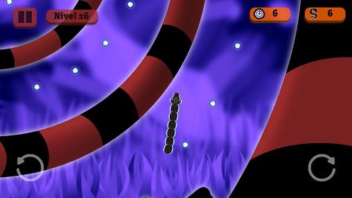 Gameplay of the Dark snake premium for Android phone or tablet.