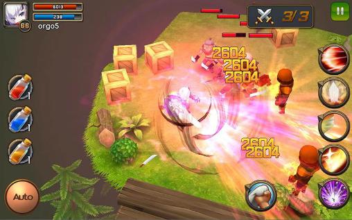 Gameplay of the Darklord tales for Android phone or tablet.
