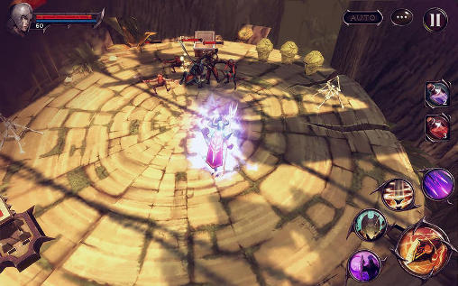 Gameplay of the Darkness reborn for Android phone or tablet.