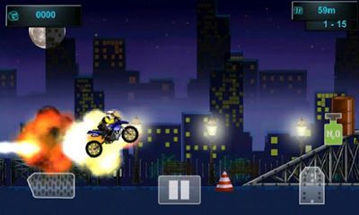 Gameplay of the Darkness Rider Turbo for Android phone or tablet.
