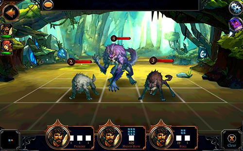 Dawn of the dragons: Ascension. Turn based RPG - Android game screenshots.
