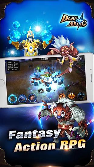Gameplay of the Dawn of magic: Nirvana for Android phone or tablet.