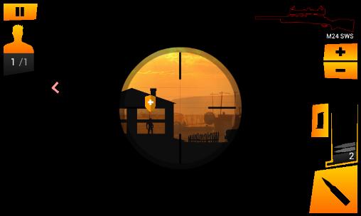 Gameplay of the Dawn of the sniper for Android phone or tablet.