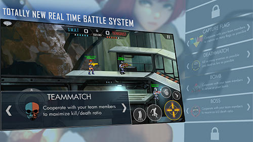 Gameplay of the Dead arena: Strike sniper for Android phone or tablet.