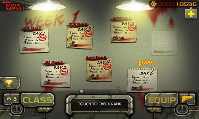 Gameplay of the Dead City for Android phone or tablet.