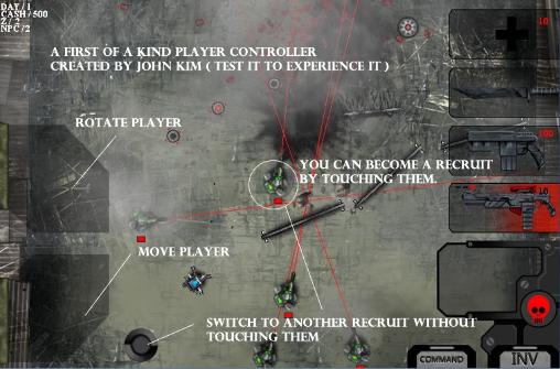 Gameplay of the Dead colony for Android phone or tablet.