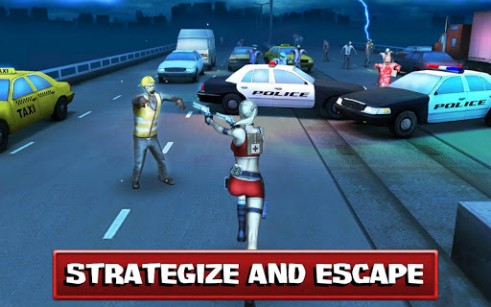 Gameplay of the Dead route for Android phone or tablet.