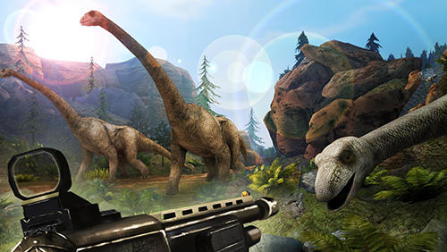 Deadly dino hunter: Shooting - Android game screenshots.