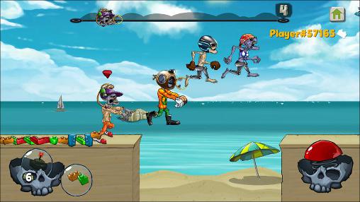 Gameplay of the Deadly run for Android phone or tablet.