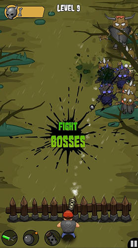 Deadroad assault: Zombie game - Android game screenshots.