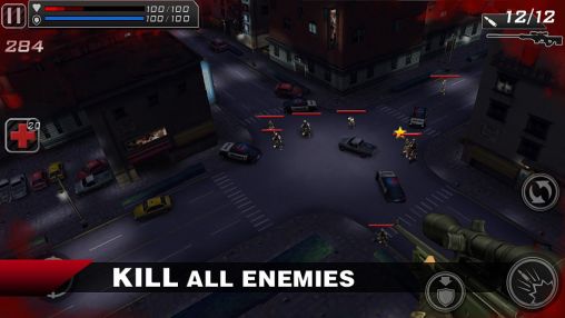 Gameplay of the Death shooter 3D for Android phone or tablet.