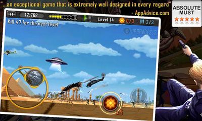Gameplay of the Death Worm for Android phone or tablet.