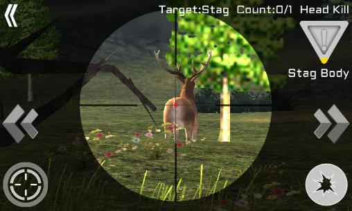 Gameplay of the Deer challenge hunting: Safari for Android phone or tablet.