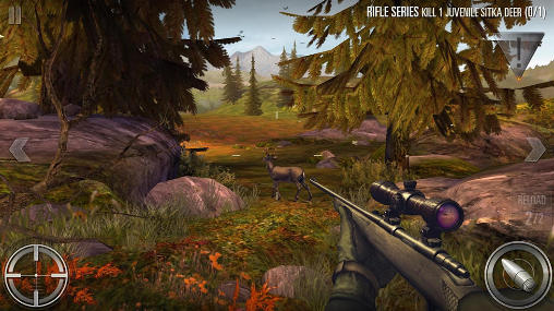 Gameplay of the Deer hunter 2016 for Android phone or tablet.