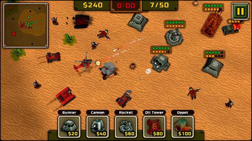 Gameplay of the Defcom TD for Android phone or tablet.