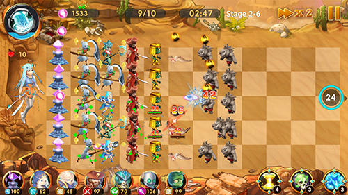 Defender legend: Hero champions TD - Android game screenshots.