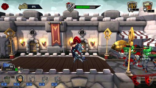 Gameplay of the Defenders & dragons for Android phone or tablet.