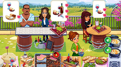 Delicious world: Cooking game - Android game screenshots.