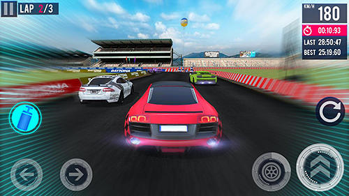 Deltona beach racing: Car racing 3D - Android game screenshots.