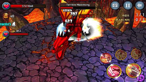 Gameplay of the Demong hunter 2 for Android phone or tablet.