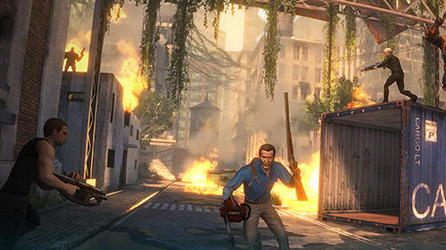Deploy and destroy featuring Ash vs. Evil dead - Android game screenshots.
