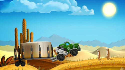 Desert rally trucks: Offroad racing - Android game screenshots.