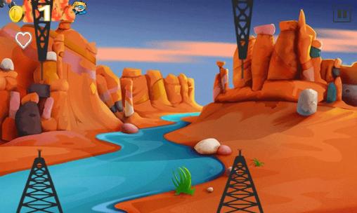 Gameplay of the Desert surfers: Reloaded for Android phone or tablet.