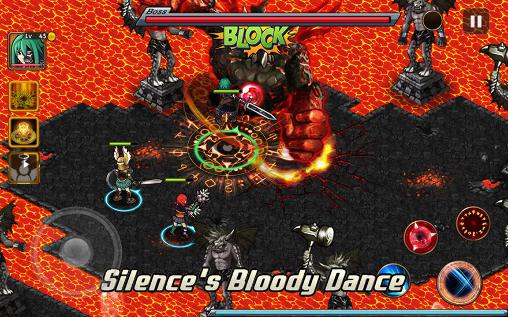 Gameplay of the Desperate heroes for Android phone or tablet.