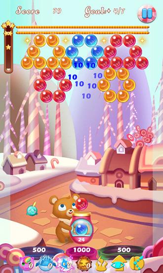 Gameplay of the Dessert dash for Android phone or tablet.