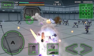 Gameplay of the Destroy Gunners SP II:  ICEBURN for Android phone or tablet.