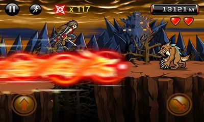 Gameplay of the Devil Ninja for Android phone or tablet.