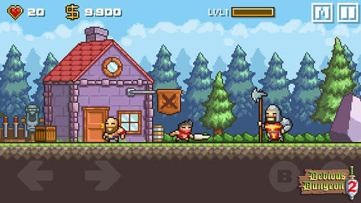 Gameplay of the Devious dungeon 2 for Android phone or tablet.