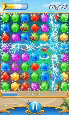 Gameplay of the Diamond Blast for Android phone or tablet.