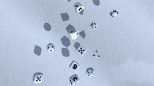 Dice roller - Android game screenshots.