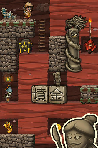Diggy loot: A dig out adventure - Android game screenshots.