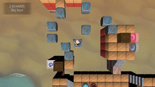Gameplay of the Dimension painter: Puzzle and adventure for Android phone or tablet.