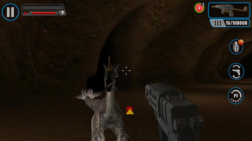 Gameplay of the Dino cave for Android phone or tablet.