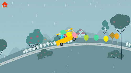 Dinosaur bus - Android game screenshots.