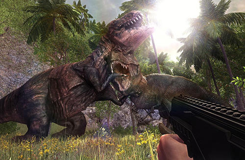 Dinosaur park hero survival - Android game screenshots.