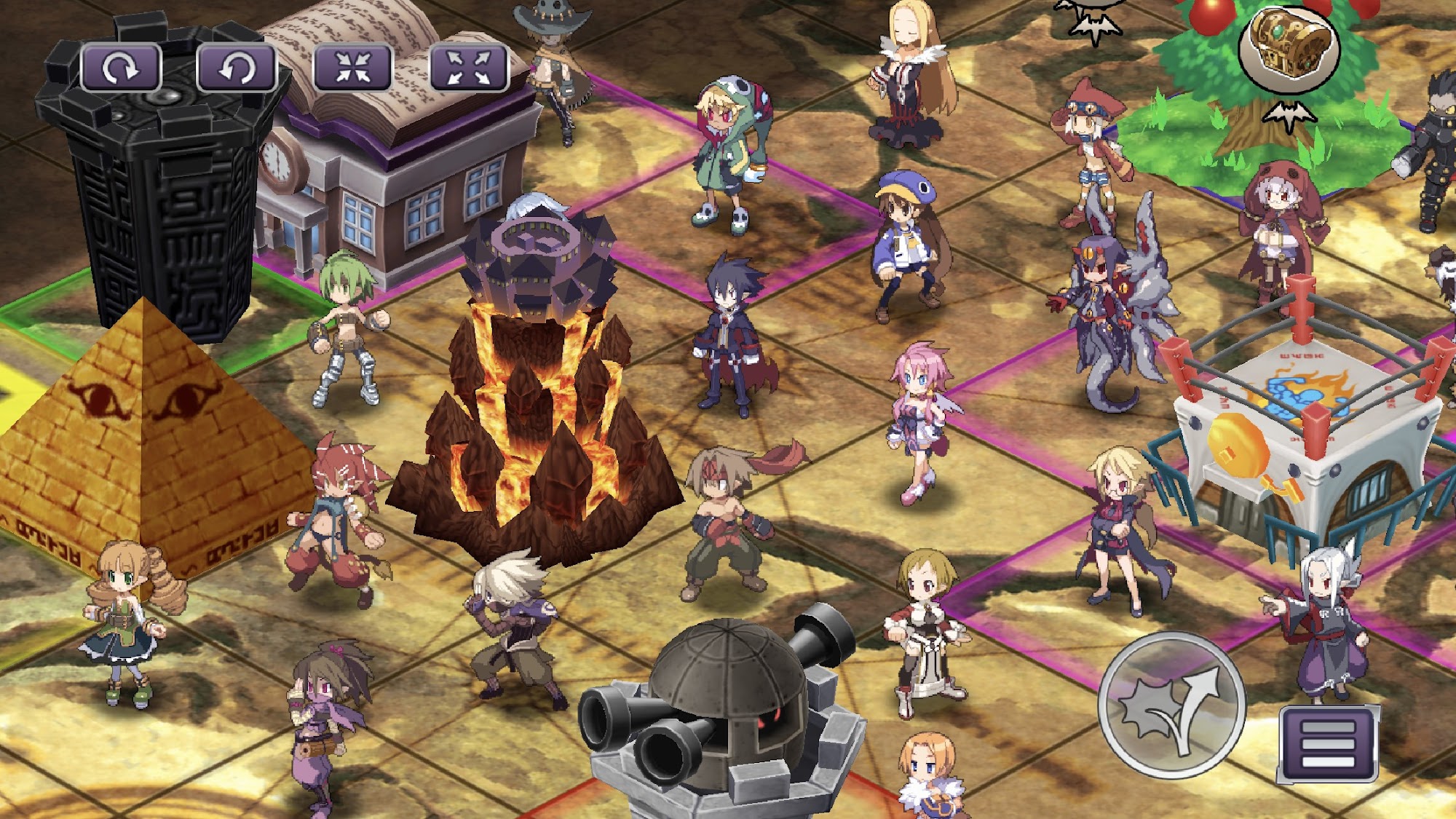 Disgaea 4: A Promise Revisited - Android game screenshots.
