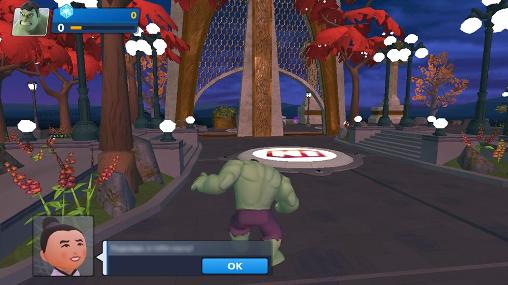 Gameplay of the Disney infinity: Toy box 2.0 for Android phone or tablet.
