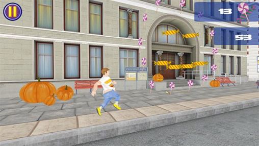 Gameplay of the Dive in headfirst for Android phone or tablet.